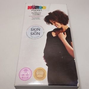 NEW NuRoo Pocket Hands Free Skin To Skin Contact Babywearing Shirt Women's XS/S